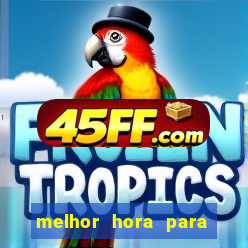 melhor hora para jogar fortune dragon